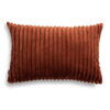 Rostfarbenes Dekokissen Colet – Elegantes Sofakissen 60x40 cm