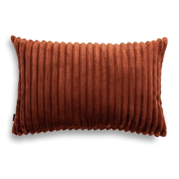 Rostfarbenes Dekokissen Colet – Elegantes Sofakissen 60x40 cm