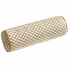 Cremefarbene Dekorrolle AURUM – Elegante Nackenrolle 45x15 cm