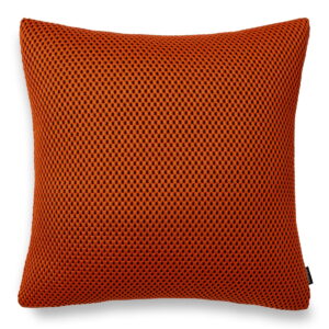 Rostfarbenes Dekokissen SONIC – Modernes Sofakissen 45×45 cm