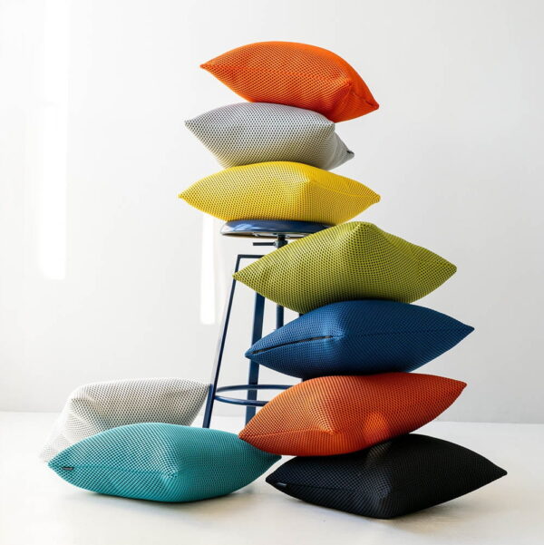 Blaues Dekokissen SONIC – Modernes Sofakissen 45×45 cm