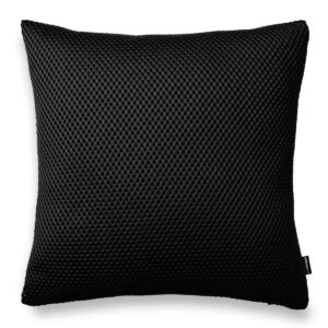 Schwarzes Dekokissen SONIC – Modernes Sofakissen 45×45 cm