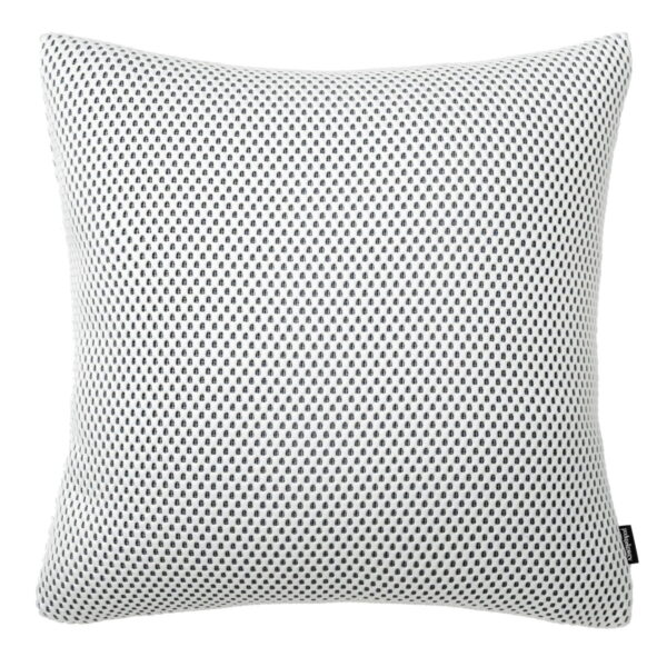 Weißes Dekokissen SONIC – Modernes Sofakissen 45×45 cm