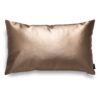 Spark Dekokissen 50x30 cm in Hellbraun mit elegantem Glanz