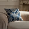Queen Dekokissen 45x45 – Exklusiv Marineblau