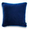 Blaues Dekokissen DUO – Elegantes Sofakissen 40×40 cm