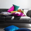 Blaues Dekokissen DUO – Elegantes Sofakissen 40×40 cm