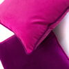 Violettes Dekokissen DUO – Elegantes Sofakissen 40×40 cm