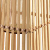 Rattan Windlicht LUCIE NATURAL 57 cm – Handgeflochtene Laterne aus Naturmaterial