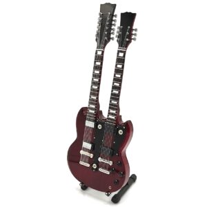 Double Neck Mini Gitarrenmodell - Exklusiv - MGT-2059