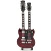 Double Neck Mini Gitarrenmodell - Exklusiv - MGT-2059