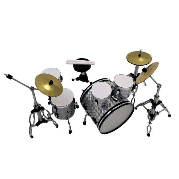 Mini Schlagzeug Deko - Perfektes Geschenk für Musiker