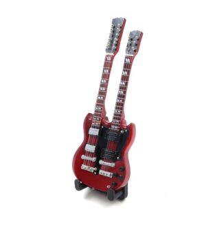Doppelhals Mini Gitarrenmodell - Exklusiv - BMG-020