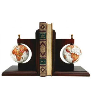 Buchstütze Globe – Elegante Buchstützen mit Weltkugel NC2677C