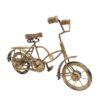 Alte Fahrrad-Figur – Nostalgische Vintage Deko aus Metall & Holz