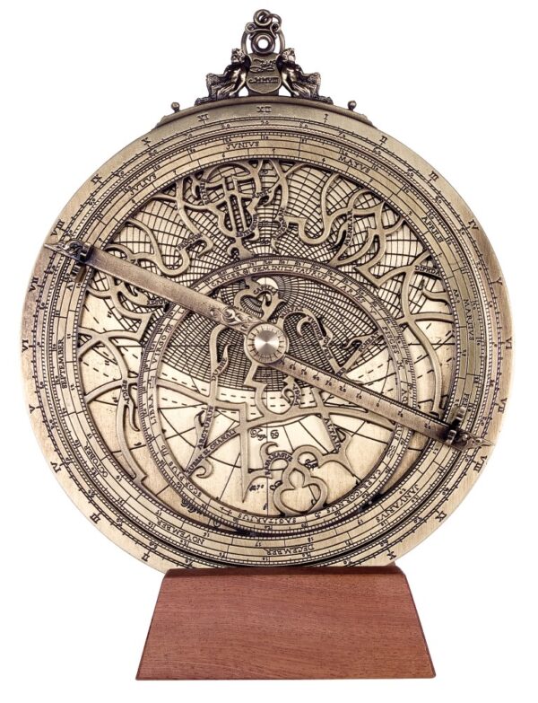 Historisches Messing Astrolabium 20 cm – Exklusive Reproduktion