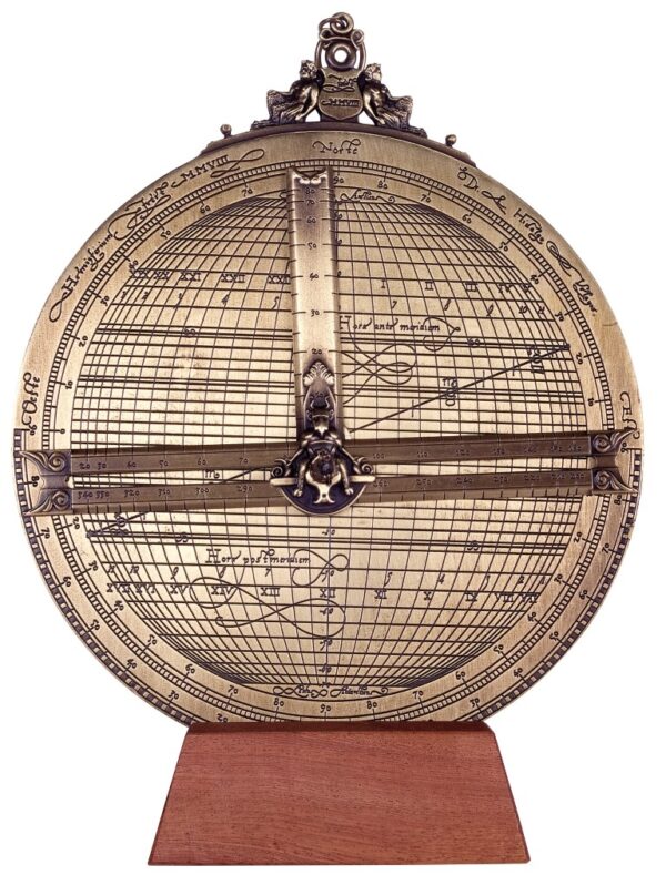 Historisches Messing Astrolabium 20 cm – Exklusive Reproduktion