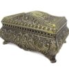 Metall Schmuckschatulle 21-20M – Elegante Schmuckbox im Louis-Stil