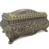 Metall Schmuckschatulle 21-20M – Elegante Schmuckbox im Louis-Stil