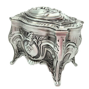 Metall Schatulle 2139S – Elegante Schmuckbox im Vintage-Stil