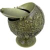 Metall Aschenbecher Globus – Exklusiver Design Aschenbecher mit Deckel