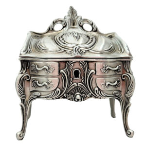 Vintage Schmuckschatulle Metall – 2056M