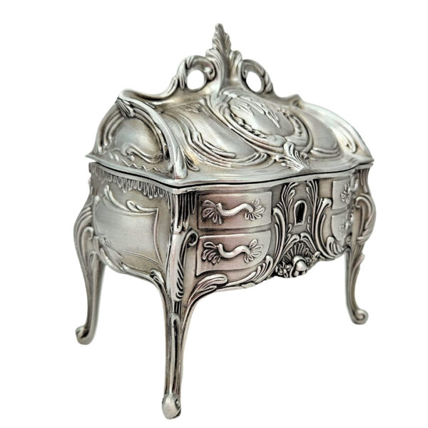Vintage Schmuckschatulle Metall – 2056M