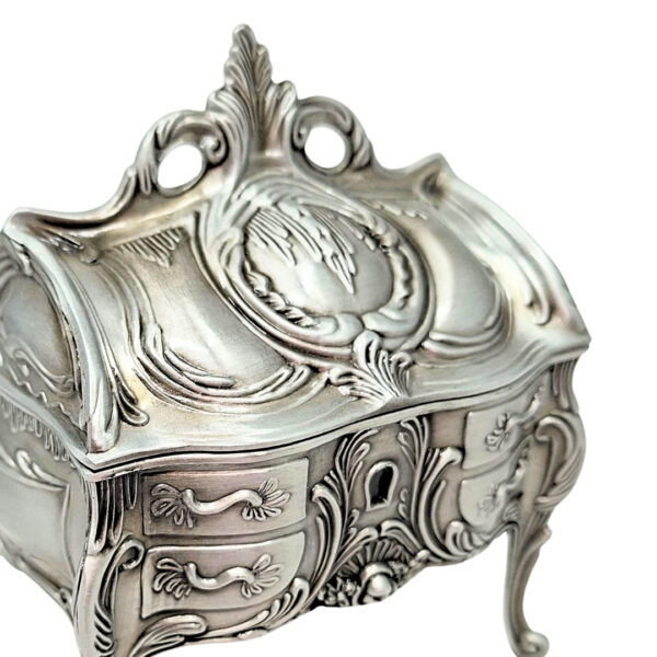 Vintage Schmuckschatulle Metall – 2056M