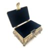 Goldene Schmuckschatulle Metall - Elegant - 21-20L