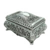 Silberne Schmuckschatulle Metall - Elegant - 20-74M