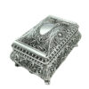 Silberne Schmuckschatulle Metall - Elegant - 20-74M