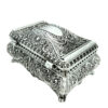 Silberne Schmuckschatulle Metall - Elegant - 20-74M