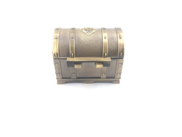 Schatztruhe Metall – Vintage Aufbewahrungsbox