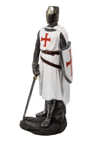 Templer Ritter Figur - Historische Mittelalter Dekoration