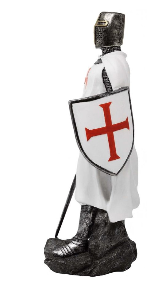 Templer Ritter Figur - Historische Mittelalter Dekoration