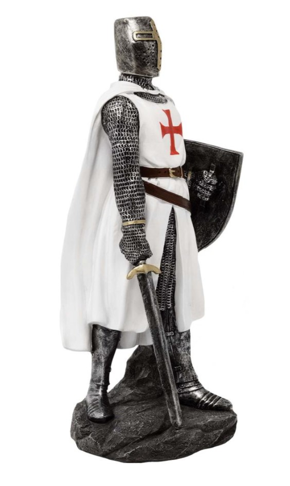 Templer Ritter Figur - Historische Mittelalter Dekoration