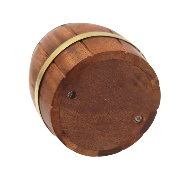 Spardose Fass Holz – Rustikale Geschenkidee