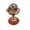 Astrolabium aus Messing – Elegante Retro-Dekoration NI351