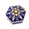 Schmuckdose Marineblau Gold – Luxuriöse Eleganz