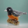 Vogel Schmuckdose Metall – Exklusive Kristall-Deko 6 cm