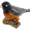 Vogel Schmuckdose Metall – Exklusive Kristall-Deko 6 cm
