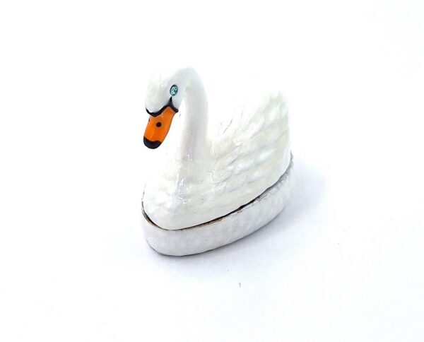 Schmuckkästchen Schwan Kristalle – Elegante Schatulle