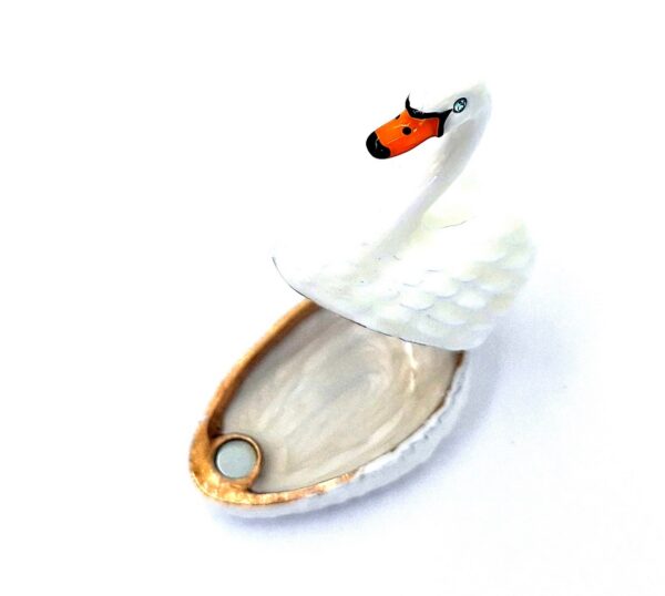 Schmuckkästchen Schwan Kristalle – Elegante Schatulle