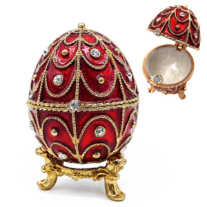 Fabergé Ei Schmuckdose - Luxuriöse Eleganz