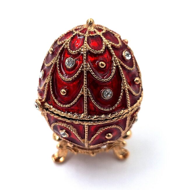 Fabergé Ei Schmuckdose - Luxuriöse Eleganz