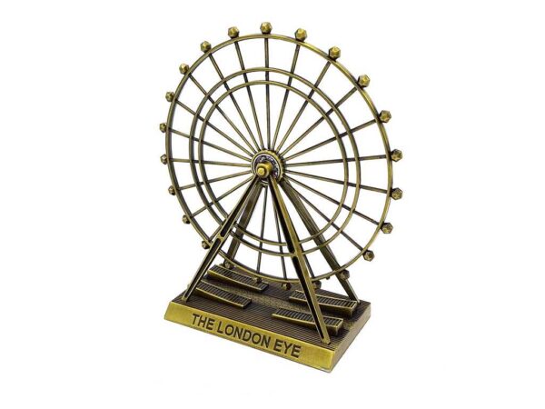 Riesenrad Deko Metall - Nostalgischer Blickfang