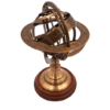 Messing Astrolabium - Elegante Astronomie Dekoration