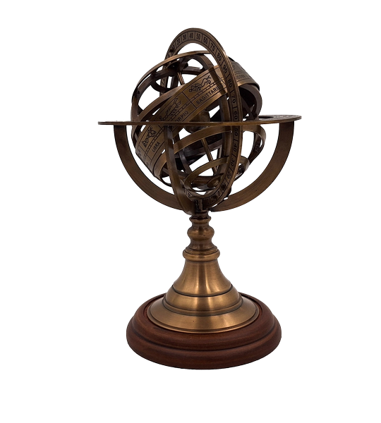 Messing Astrolabium - Elegante Astronomie Dekoration