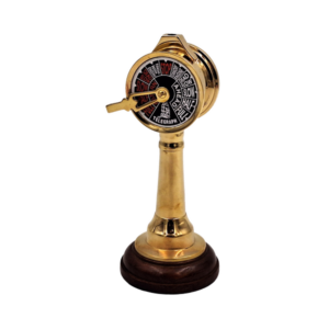 Maritimer Maschinentelegraf 16 cm – Exklusive Schiffsdeko aus Messing