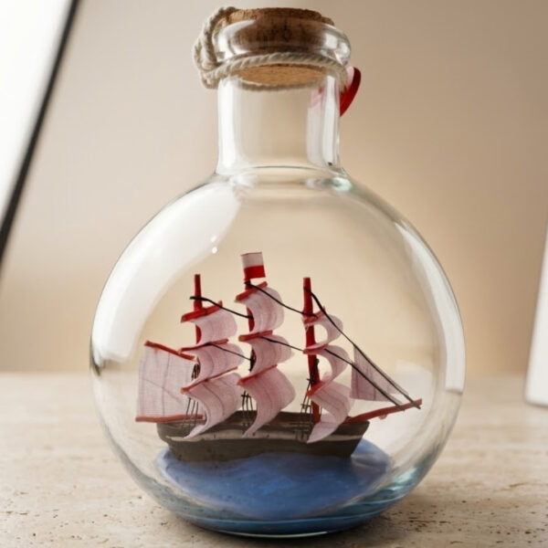 Schiff in der Flasche - Maritime Deko mit Charme